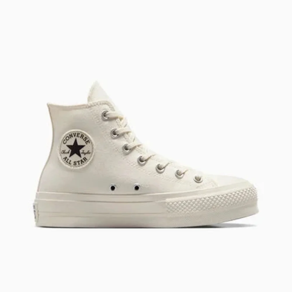 NWT Chuck Taylor All Star Lift Platform Pearls & Studs - Picture 11 of 16
